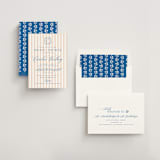 "Preppy" - Bridal Shower Invitations in Coral by Erin German - Assembled