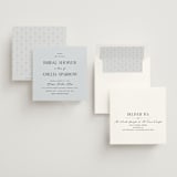 "Palmer" - Bridal Shower Invitations in Delphinium by Pixel and Hank - Assembled