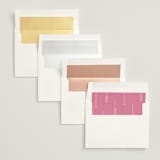 "candlesticks" - Bridal Shower Invitations in Bubblegum by Ellen Schlegelmilch - Envelope Liner Options