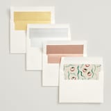 "Amore e Cibo" - Bridal Shower Invitations in Tomato by Cass Loh - Envelope Liner Options