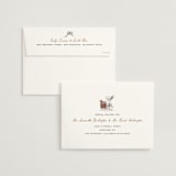 "Stock the Barware" - Bridal Shower Invitations in Olive by Erin German - FREE Recipient Addressing