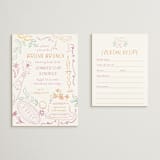 "A Brunch" - Bridal Shower Invitations in Margarita by Petra Kern - Matching Enclosure Card
