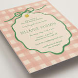 "Lemonade" - Bridal Shower Invitations in Strawberry Matcha by Vera Lim - Detail