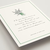 "Tied Bouquet" - Bridal Shower Invitations in Lawn by mo kelley - Detail