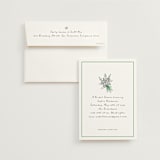 "Tied Bouquet" - Bridal Shower Invitations in Lawn by mo kelley - Invitation with Envelope