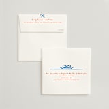 "Minimal bow" - Bridal Shower Invitations in Wave by Creo Study - FREE Recipient Addressing