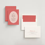 "Lola" - Bridal Shower Invitations in Strawberry by Morgan Kendall - Assembled