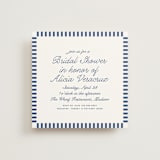 "Veracruz" - Bridal Shower Invitations in Ocean by Owl and Toad - Front