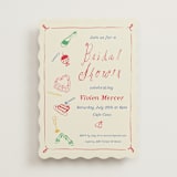 "Heights of Love" - Bridal Shower Invitations in Fruitcake by Sarah Rosenthal - Front