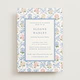 "Martha" - Bridal Shower Invitations in Cloud by Sarah Knight - Front