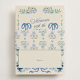 "Hidcote" - Bridal Shower Invitations in Bluebell by Jackie Crawford - Assembled with Belly Band