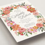 "Summer Shower" - Bridal Shower Invitations in Peony by Susan Moyal - Detail