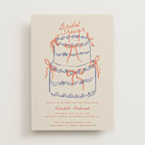 "BridalCake" - Bridal Shower Invitations in Rosette by Vera Lim - Front