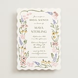 "Spring" - Bridal Shower Invitations in Grass by Pati Cascino - Front