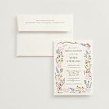 "Spring" - Bridal Shower Invitations in Grass by Pati Cascino - Invitation with Envelope