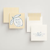 "Citrine" - Bridal Shower Invitations in Lemon by Jelena Vuletic - Assembled