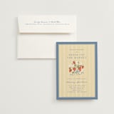 "Strawberry Sunshine" - Bridal Shower Invitations in Blueberry by Erin L. Wilson - Invitation with Envelope