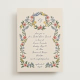 "A wedding in Low Country" - Bridal Shower Invitations in Cornflower by Chris Griffith - Front