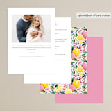 "Bridal Brunch" - Bridal Shower Invitations in Pink Lemonade by Laura Moyer - Back of Card Options