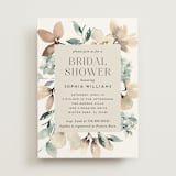 "Grande" - Bridal Shower Invitations in Dried Botanicals by Petra Kern - Front