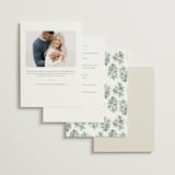 "Grande" - Bridal Shower Invitations in Dried Botanicals by Petra Kern - Back of Card Options