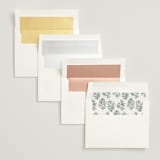 "Grande" - Bridal Shower Invitations in Dried Botanicals by Petra Kern - Envelope Liner Options