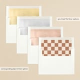 "Shower arch" - Bridal Shower Invitations in Desert by Creo Study - Envelope Liner Options