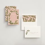"Floral Harvest" - Bridal Shower Invitations in Rose by Paper Sun Studio - Assembled