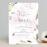 "Florista Modernista" - Bridal Shower Invitations in Petal by Petra Kern - Front