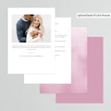 "Florista Modernista" - Bridal Shower Invitations in Petal by Petra Kern - Back of Card Options