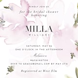"Florista Modernista" - Bridal Shower Invitations in Petal by Petra Kern - Detail