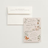 "Garden Frolic" - Bridal Shower Invitations in Roselle by Vera Lim - Invitation with Envelope