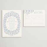 "Wild Roses" - Bridal Shower Invitations in Nova by Kristen Smith - Matching Enclosure Card