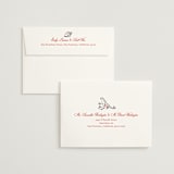 "Portofino" - Bridal Shower Invitations in Lobster by Jackie Crawford - FREE Recipient Addressing