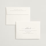 "Elegant Moon" - Bridal Shower Invitations in Luna Blue by Pixel and Hank - FREE Recipient Addressing