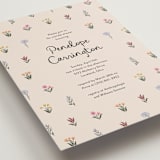 "Wildflower Bloom" - Bridal Shower Invitations in Spring by Rachel Mattern - Detail