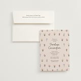 "Wildflower Bloom" - Bridal Shower Invitations in Spring by Rachel Mattern - Invitation with Envelope