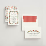"Garden Vine" - Bridal Shower Invitations in Papaya by Susan Moyal - Assembled