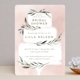 "Sweet Bride" - Bridal Shower Invitations in Blush by Petra Kern - Front