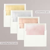 "Sweet Bride" - Bridal Shower Invitations in Blush by Petra Kern - Envelope Liner Options