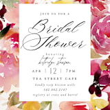 "Magic Flowers" - Bridal Shower Invitations in Petal by Lori Wemple - Detail