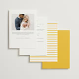 "Lemonade" - Bridal Shower Invitations in Blush by That Girl Press - Back of Card