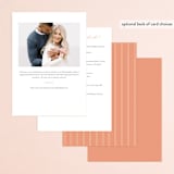 "Floral Tapestry" - Bridal Shower Invitations in Sunset by Robert and Stella - Back of Card Options