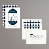 "I Do BBQ Grill" - Bridal Shower Invitations in Water by Heather Schertzer - Assembled