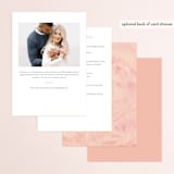 "Nature" - Bridal Shower Invitations in Apricot by Creo Study - Back of Card Options