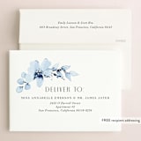 "Blu" - Bridal Shower Invitations in Sapphire by Petra Kern - FREE Recipient Addressing