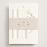 "Love is Blooming" - Bridal Shower Invitations in Petal by Jennifer Postorino - Assembled with Belly Band