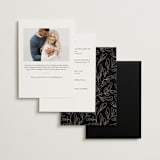 "Bridal Brunch" - Bridal Shower Invitations in Ecru by Erica Krystek - Back of Card Options