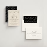 "Bridal Brunch" - Bridal Shower Invitations in Ecru by Erica Krystek - Assembled