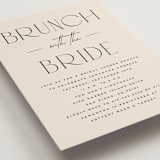 "Bridal Brunch" - Bridal Shower Invitations in Ecru by Erica Krystek - Detail